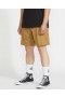 Men Frickin Elastic Waist Shorts - Dark Khaki | Volcom Shorts