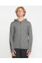 Men Modstone Loose Zip Hood - Heather Grey | Volcom Hoodies & Sweatshirts