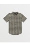 Men Morphew Short Sleeve Shirt - Light Olive | Volcom Shirts & Flannels