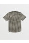 Men Morphew Short Sleeve Shirt - Light Olive | Volcom Shirts & Flannels