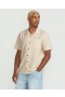 Men Otis Stone Short Sleeve Shirt - Dirty White | Volcom Shirts & Flannels