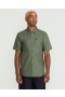 Men Veeco Oxford Short Sleeve Shirt - Light Olive | Volcom Shirts & Flannels