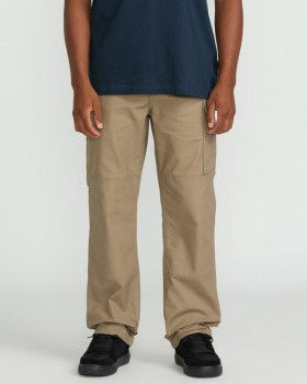 Men Caliper II Relaxed Work Pants - Brindle | Volcom Pants