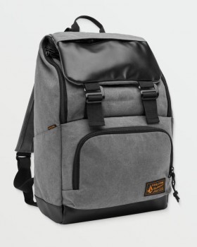 Men Charter Ruck Backpack - Grey | Volcom Bags & Backpacks