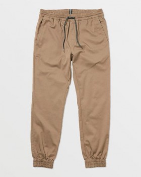 Men Frickin Slim Joggers - Khaki | Volcom Pants