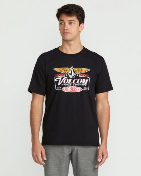 Men Revel Short Sleeve Tee - Black | Volcom T-Shirts & Tanks