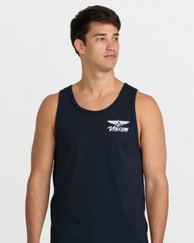 Men Revel Tank - Navy | Volcom T-Shirts & Tanks