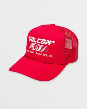 Men Road Tested Cheese Hat - Cranberry | Volcom Hats