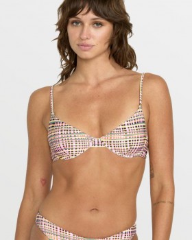 Women Crossed Path Underwire Bikini Top - Multi | Volcom Bikinis