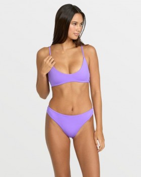 Women Simply Seamless Cheekini Bikini Bottom - Purple Passion | Volcom Bikinis