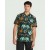Men Brainmelter Floral Short Sleeve Shirt - Black Green | Volcom Shirts & Flannels
