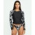 Women Sol Rebel Long Sleeve Rashguard - Black | Volcom Rashguards