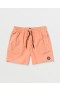 Calção de banho masculino com cintura elástica - cor pêssego | Volcom Calções de banho e sungas