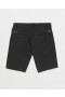  Shorts masculinos Frickin Cross Shred - Preto | Shorts Volcom