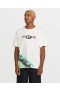  Camiseta masculina de manga curta Heavy Tubes - Off White | Camisetas e regatas Volcom