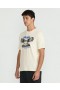  Camiseta masculina de manga curta Real Visions - Off White | Camisetas e regatas Volcom