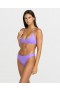  Calcinha de biquíni feminina Simply Seamless Cheekini - Purple Passion | Volcom Swim