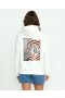  Moletom com Capuz Feminino Stone Art Up - Estrela Branca | Volcom