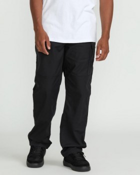  Calças de trabalho masculinas Caliper II Relaxed - Pretas | Calças Volcom