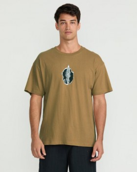  Camiseta masculina de manga curta Dunce - Casca de Coco | Camisetas e regatas Volcom