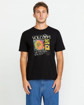  Camiseta masculina de manga curta Succr - Preta | Camisetas e regatas Volcom