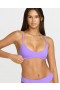  Női Simply Seamless Crop Bikini Top - Purple Passion | Volcom Swim