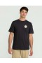  Maglietta a maniche corte da uomo Arched - Nero mélange lavato | T-shirt e canotte Volcom