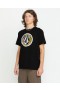 Maglietta a maniche corte Crisp Stone Fill da uomo - Nero | T-shirt e canotte Volcom