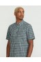 Camicia a maniche corte Morphew da uomo - Blu usato | Camicie e flanelle Volcom