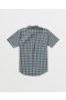 Camicia a maniche corte Morphew da uomo - Blu usato | Camicie e flanelle Volcom