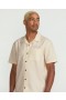  Camicia a maniche corte Otis Stone da uomo - Bianco sporco | Camicie e flanelle Volcom