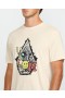  Maglietta a maniche corte Psychosis da uomo - Bianco sporco | T-shirt e canotte Volcom