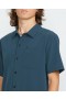  Camicia a maniche corte Ridgestone da uomo - Blu scuro | Camicie e flanelle Volcom
