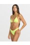  Slip bikini da donna Simply Seamless Tiny - Verde isola | Volcom Swim