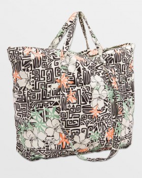  Borsa tote in tela Schoolyard da uomo - Star White | Borse e zaini Volcom