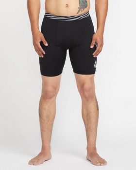  Men Surf Vitals Jack Robinson Surf Underhort - Nero | Pantaloncini Volcom