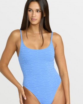  Donna Coco One - Azzurro Acido | Volcom Swim