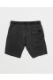  Menns Center Elastic Waist Badebukser – Svart | Volcom Boardshorts og Badebukser