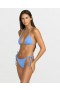  Volcom Bikinis Coco Bikini Truse Med Knytebånd I Siden – Lyseblå