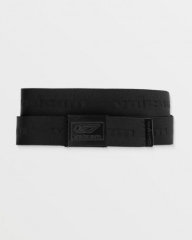  Menn Modstone Web Belt - Svart | Volcom belter og lommebøker