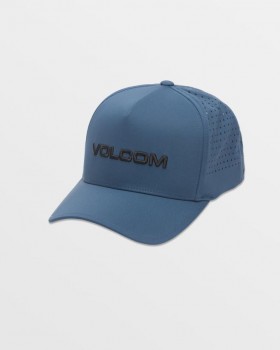  Volcom Vent Delta justerbar hatt for menn – dyp blå | Volcom hatter