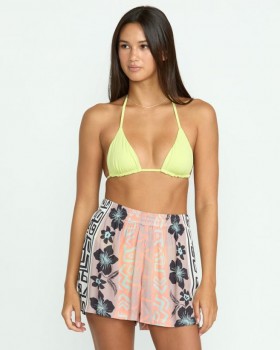  Kvinners Funtastical Shorts – Multifarget | Volcom Shorts