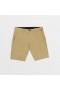  Męskie spodenki Frickin Cross Shred Static Shorts – ciemny khaki | Spodenki Volcom