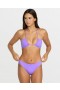  Damskie bezszwowe bikini typu bandeau z halterem – Purple Passion | Volcom Bikinis