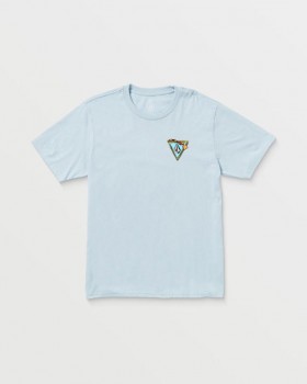  Męska koszulka z krótkim rękawem Loops – Carolina Blue | Koszulki i topy Volcom