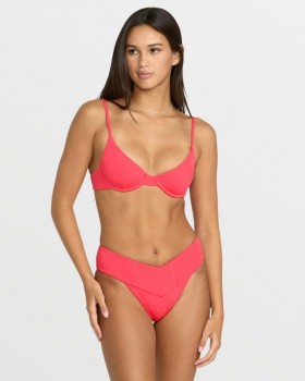  Damskie bikini Blossom Daze V Bottom w kolorze True Red | Volcom Bikinis