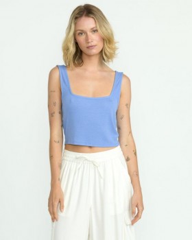  Damski top Coco Ho Tank – Deep Water | Koszulki i topy Volcom