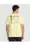Tricou cu mânecă scurtă Distance pentru bărbați - Aura Yellow | Tricouri și maieuri Volcom