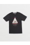  Pánske tričká a tielka Volcom Californeye - Washed Black Heather