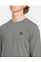 Pánske tričko s dlhým rukávom a oválnym tréningom - Heather Grey | Volcom Rashguards